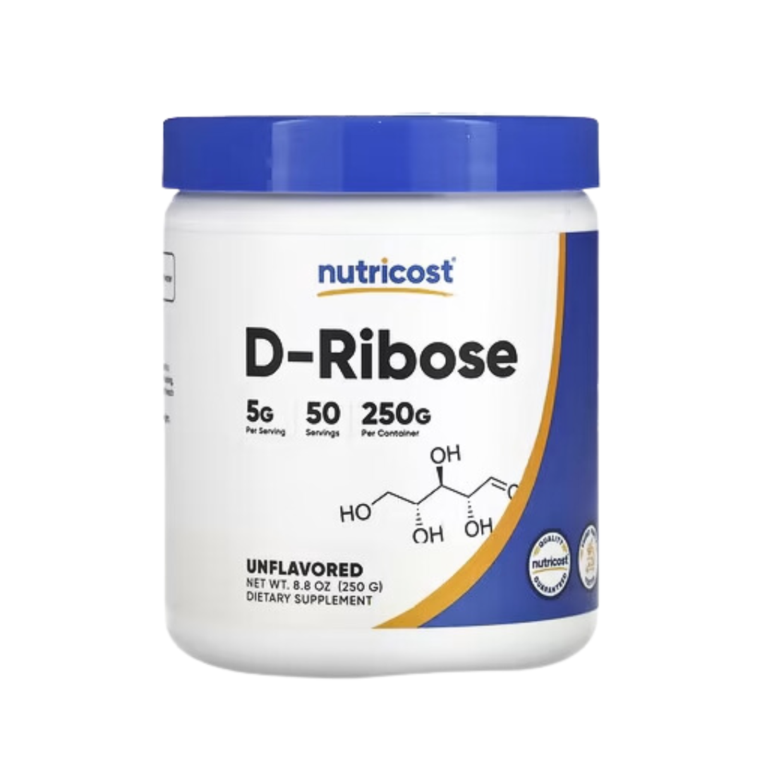 Nutricost, D-Ribose, Unflavored, 8.8 oz (250 g) Nutricost, D-Ribose, Unflavored, 8.8 oz (250 g)